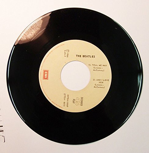 THE BEATLES " I SHOULD HAVE KNOWN BETTER" "IF I FELL"TELL ME WHY " 45 RPM Record N2