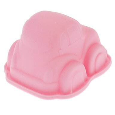 Sher Car Shaped Silicone Cake Mould (Random Color)