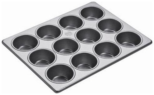 FocusFoodService 905045 Focus Cupcake Pan - 3 Rows of 4 - Pack of 12