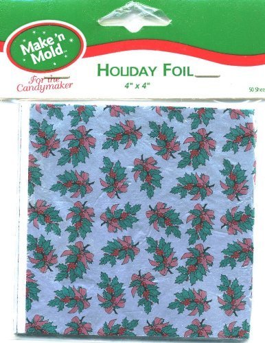 Make N' Mold Dress My Cupcake Holiday Holly Foil