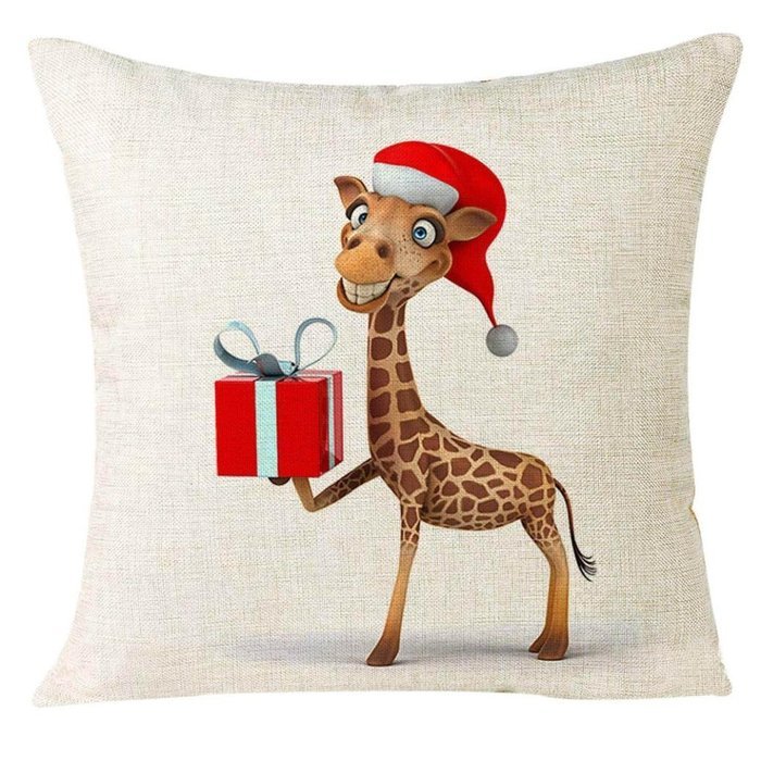 Christmas Pillow Case,Beautyvan Xmas Christmas Animal Sofa Home Decoration Festival Pillow Case Cushion Cover... N3