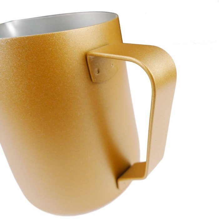 350ML Thick Stainless Steel Coffee Frothing Milk Latte Expresso Art Jug Pitcher - Green , As Described N15