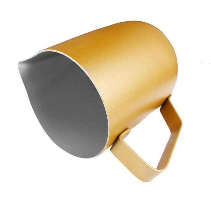 350ML Thick Stainless Steel Coffee Frothing Milk Latte Expresso Art Jug Pitcher - Green , As Described N16
