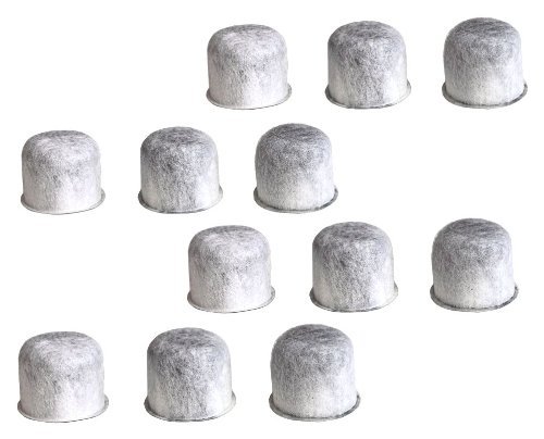 Twelve Generic Charcoal Water Filters for use in Capresso(TM) Machines that use 4440.90 Filters