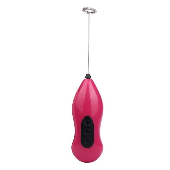 GBSELL Handheld Electric Hot Drinks Milk Frother Foamer Whisk Mixer Stirrer Egg Beater (Red) N22