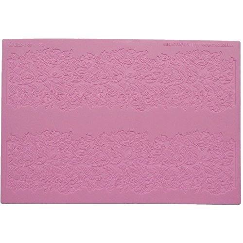 3D lace Silicone mat molds for edible sugar and dab lace LS3D-4108 N2