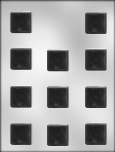 CK Products 1-1/4" Square Mint Choc Mold