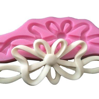 Y&XL&H 3D Flower Vine Icing Sugar Fondant Mold Wedding Cake Modeling Decorating Mould Silicone Cake Border Mold N12