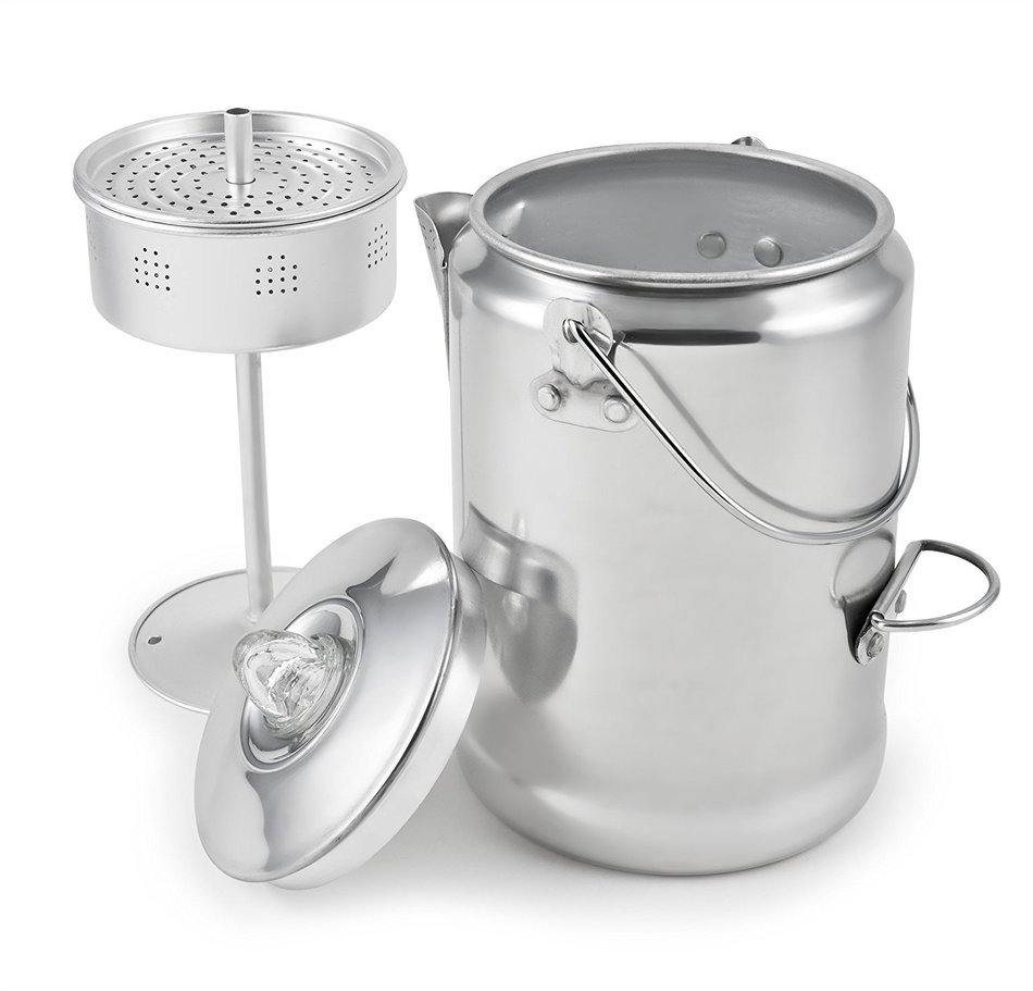Chinook Canyon 9 Cup Aluminum Coffee Percolator