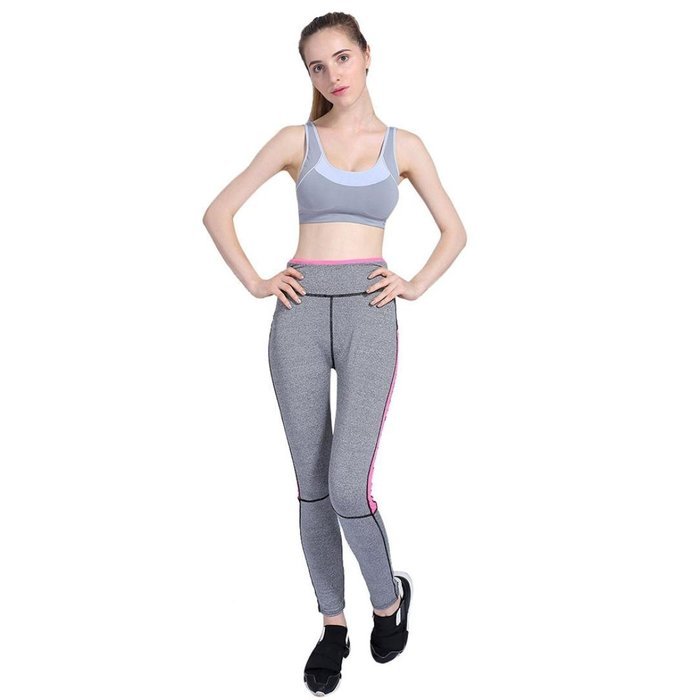 PHOTNO Women Sports Trousers Athletic Gym Fitness Yoga Leggings Pants N21