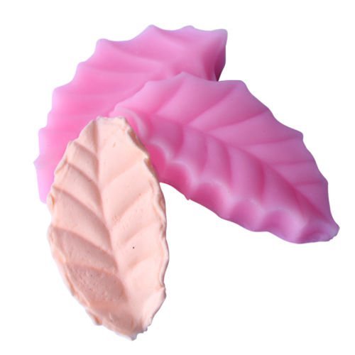 3D Holly Leaf Silicone Mold Set 2" x 1 " for Fondant Silicone Sugar, Gum Paste, Chocolate, Crafts Molds DIY Cake...