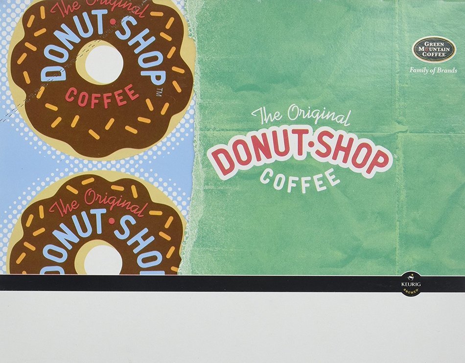 Coffee People Donut Shop Decaf Medium Roast Extra bold, 22-Count K-Cup Portion Pack for Keurig Brewers N5