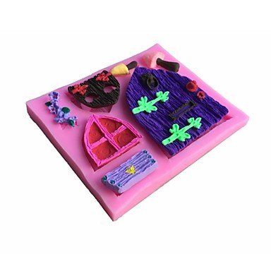 Y&XL&H Window Shape Fondant Mold Cake Decoration Mold N3