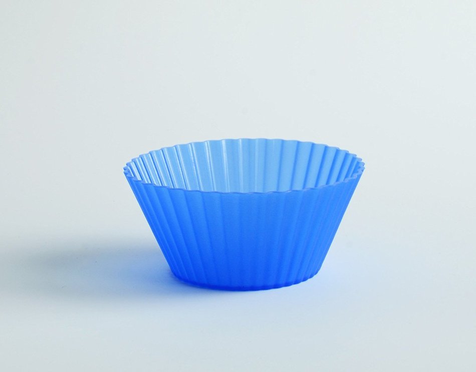 (48-pack) Reusable Silicone Baking Cups / Cupcake Liners by Happy Gourmet Kitchenware N8
