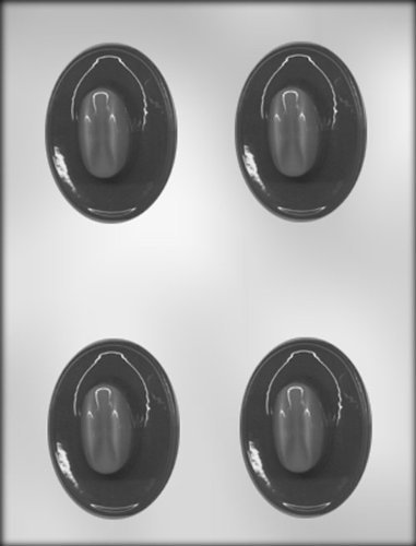 CK Products 3-Inch Cowboy Hat Chocolate Mold