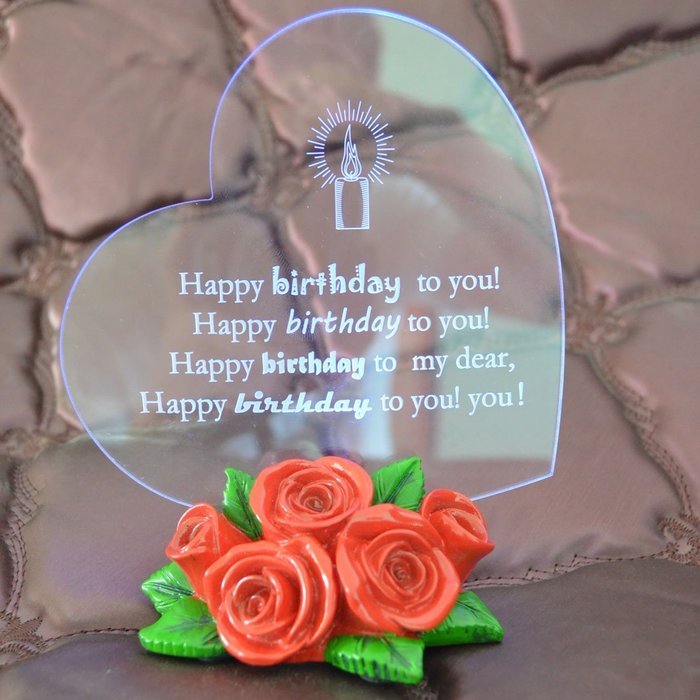 Gift Garden Heart Shaped LED Light N36
