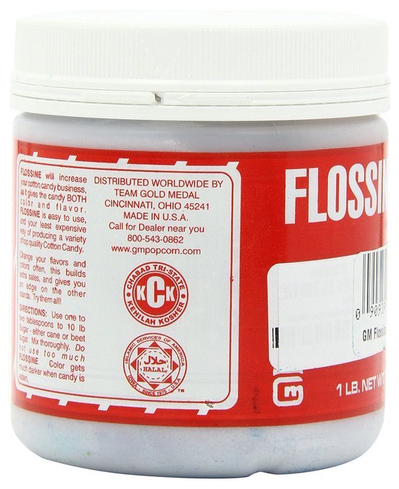 Gold Medal Flossine Can, Blue Raspberry N47