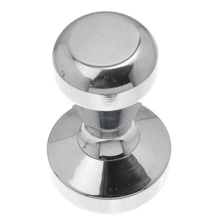 Sealike 51mm Heavyduty Stainless Steel Coffee Bean Espresso Tamper Espresso Press Flat Base with Stylus