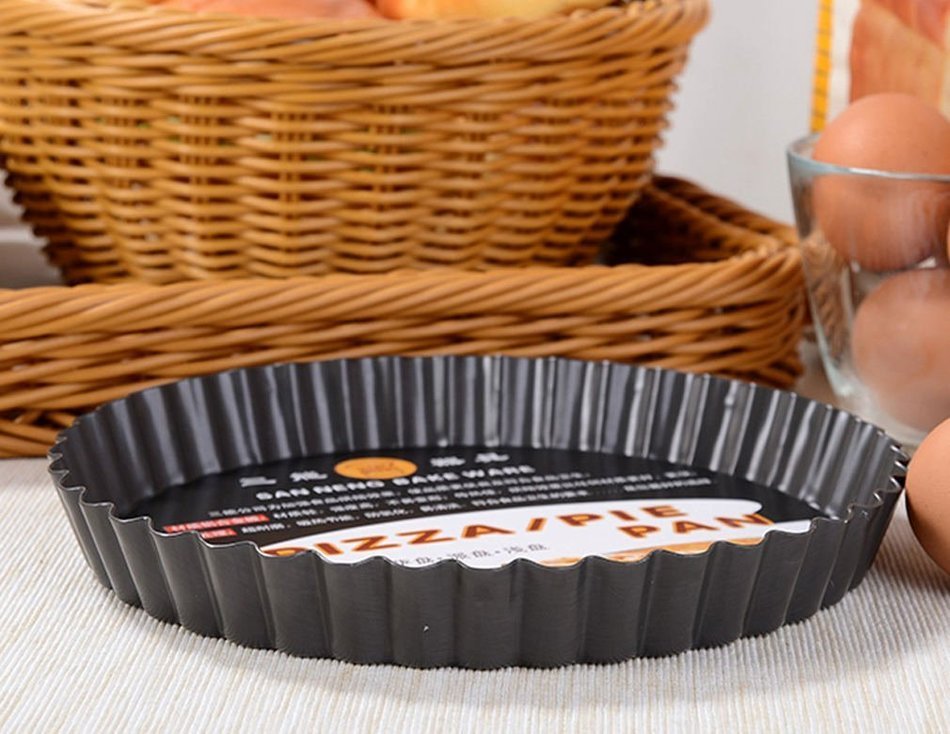 PNBB Round Mum Side Non Stick Split Decision Pie Pan 6 Inch 8 Inch 9 Inch Set of 3 N5