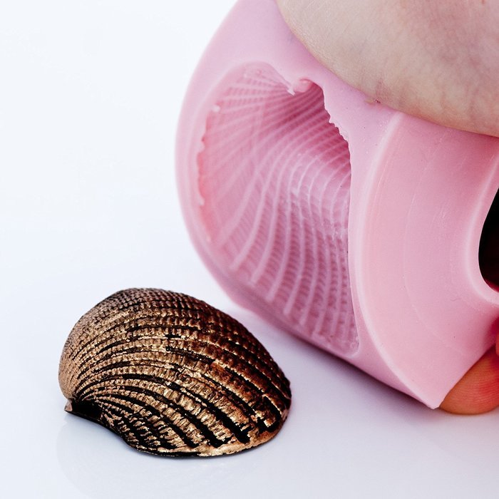 Sea Shell Silicone Mold Food Safe Fondant, Chocolate, Candy, Resin, Polymer Clay, Soap, Craft, Jewelry Food Mold. N6