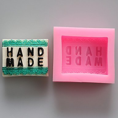 Sher Letters Chocolate Silicone Molds,Cake Molds,Soap Molds,Decoration Tools Bakeware N3