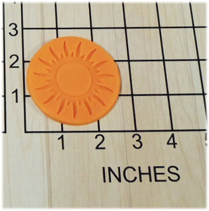 Sun Fondant Cookie Cutter and Stamp #1354