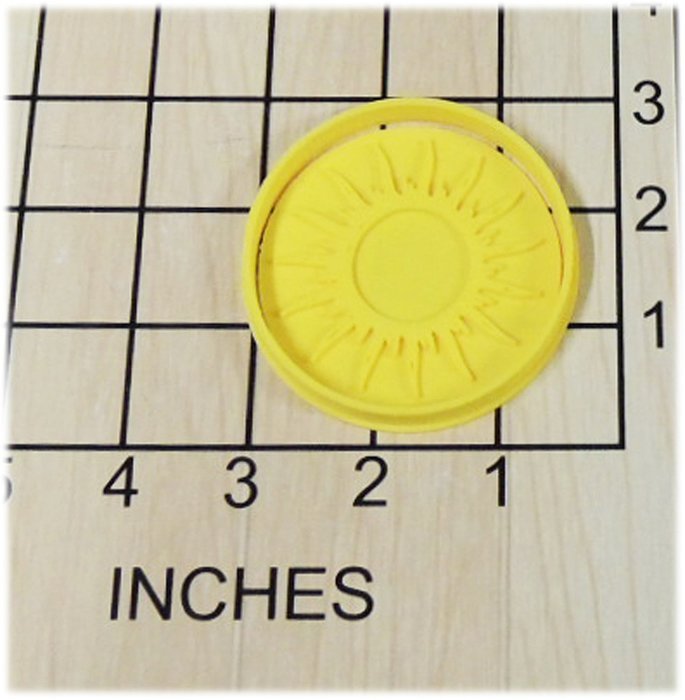 Sun Fondant Cookie Cutter and Stamp #1354 N2