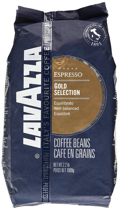 Lavazza Gold Selection Whole Bean Espresso, 2.2-Pound Bag
