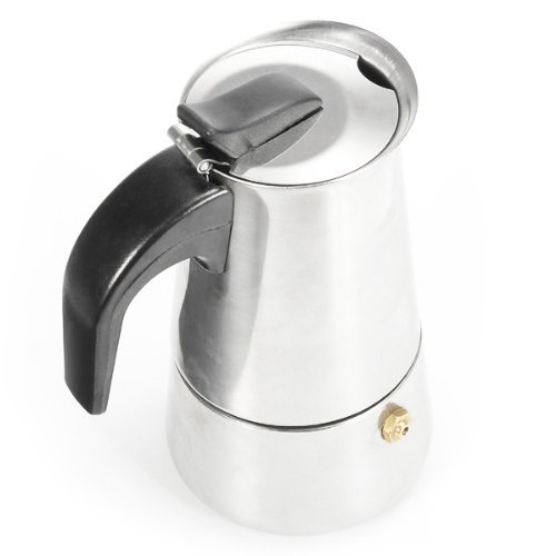 "800ml Stainless Steel Glass Teapot Cafetiere French Coffee Tea Filter Press Plunger" shopping