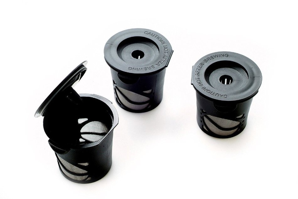 3X Reusable Coffee Pods Handy Gourmet Stainless Steel Mesh Filter Non BPA Kcup Trending Now N2