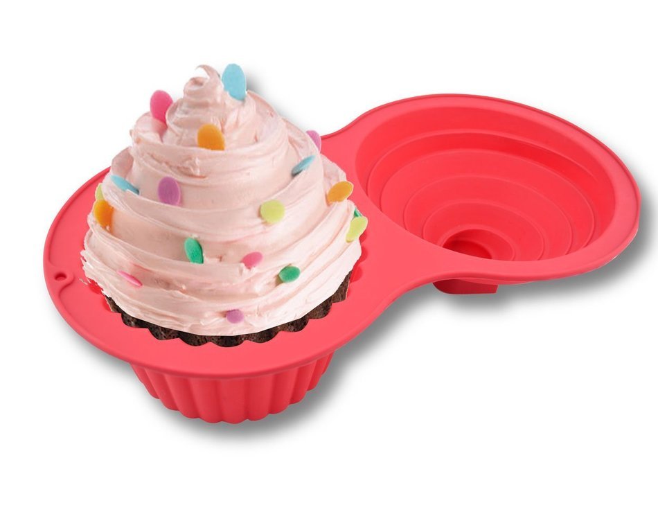 Sorbus Jumbo Cupcake Mold Silicone N3