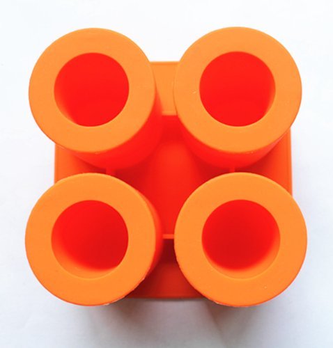 4 Holes Silicone Ice Cube Molds N3
