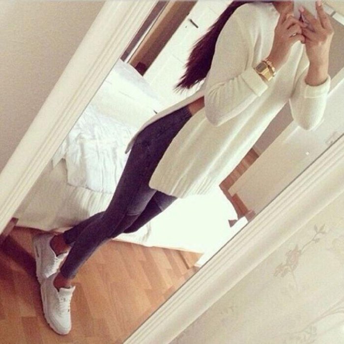 Knitted Cardigan,Morecome Fashion Womens Long Sleeve Knitted Jumper Sweater Cardigan (M) N3