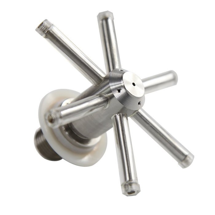 YBB Portable Cup Washing Machine Table Glass Rinser Stainless steel for Household/Bar/laboratory (Counter Top) N9