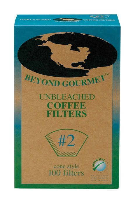 Beyond Gourmet Disposable Coffee Filter Cone, Number 4-Size Filter, Brews 8 to 12-Cup, Box of 100 N3