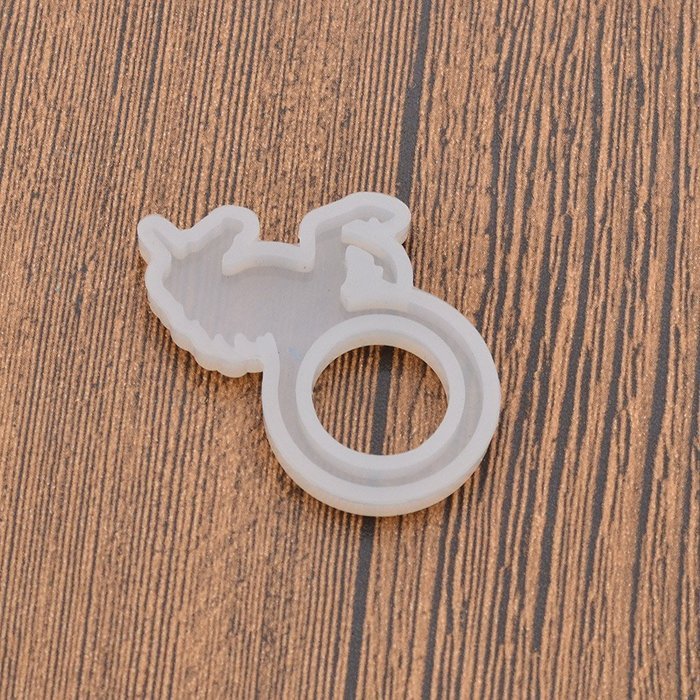 Lychee Dinosaur Devil Wing Ring Mold Jewelry Making Mould Tool DIY Handcraft Gifts N5