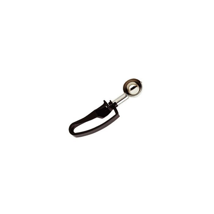 Zeroll 2030 #30 Universal Black EZ Disher With Stainless Steel Bowl