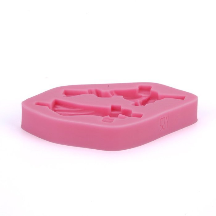 KookieMonsta Cross Shapes Silicone Mold for Soap Icing Muffin Fondant Decoration Cake Decorating Mold N4