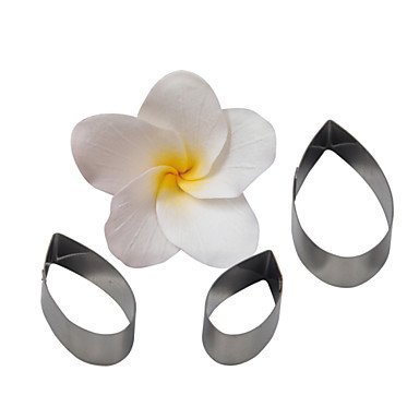 Sher FOUR-C Drop Blossing Flower Cutter, Cake Decorating Tools, Fondant Cutter Cupcake Mold Baking Tools