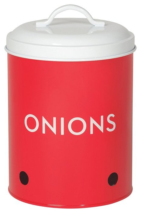 Now Designs Onion Tin, Ivory N3