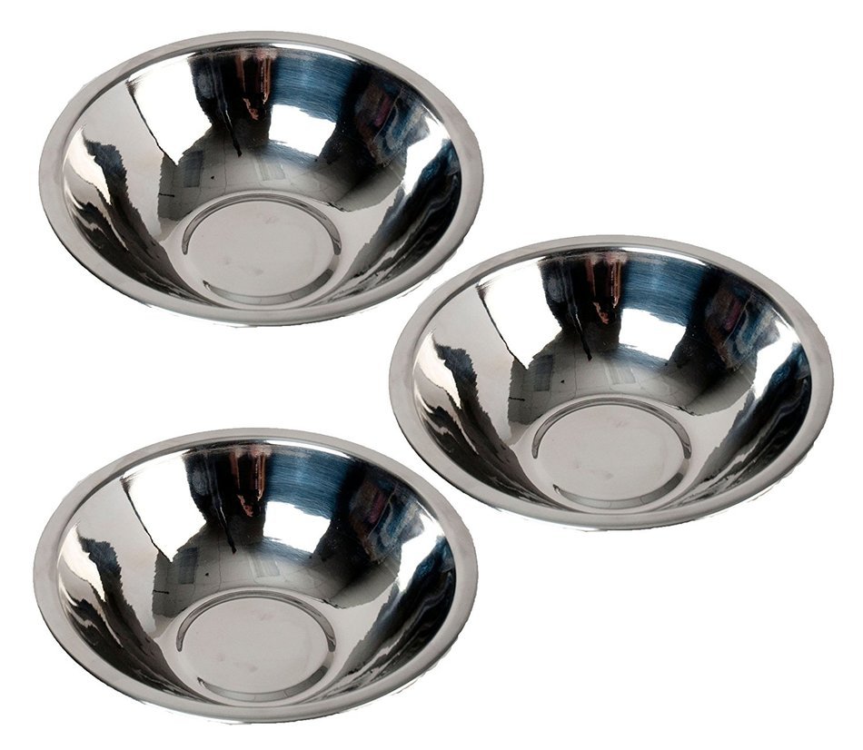 Set of 6 Black Duck Brand Stainless Steel Mixing Bowls 1.5 QT (6) N2