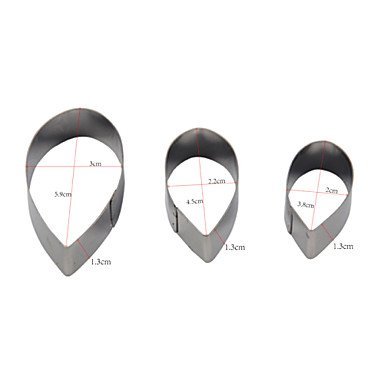 Sher FOUR-C Drop Blossing Flower Cutter, Cake Decorating Tools, Fondant Cutter Cupcake Mold Baking Tools N2
