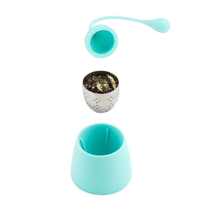 Weighted Tea Infuser & Base by Pinky Up (Mint) N4
