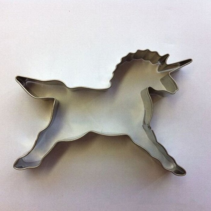 DSSY Stainless Steel Mousse Ring Unicorn Cookie Cutters DIY Baking Molds N3