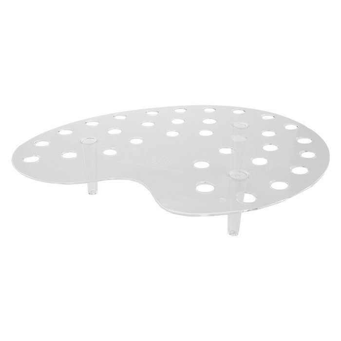 Palette Display Stand for Mini Cones Clear 35 Slots 4 Count Box