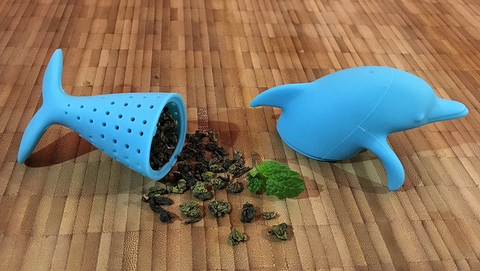 W&Co Tails of the Tea Dolphin Silicone Tea Infuser N4