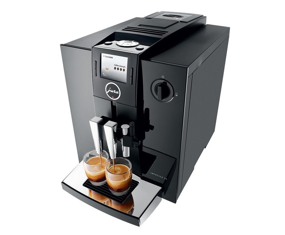 Jura IMPRESSA F8 Automatic Coffee Machine, Black N7