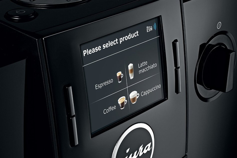 Jura IMPRESSA F8 Automatic Coffee Machine, Black N9