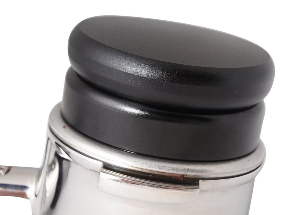 Puck Style Espresso Tamper, Black, 58mm, by Speedwell Coffee N5
