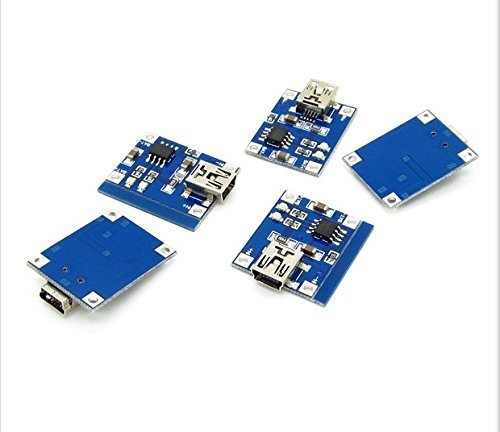 5 Pcs TP4056 5V Mini USB 1A Lithium Battery Charging Board Charger Module N2